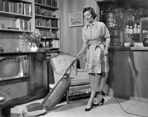 American housewife in the 1950s